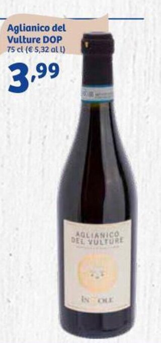In'S Mercato Aglianico del Vulture DOP 75 cl offerta