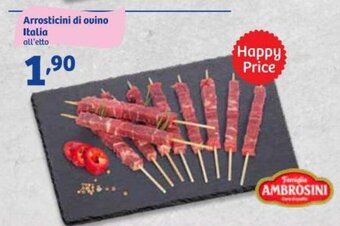 Arrosticini di ovino Italia