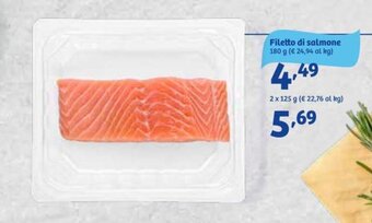 In'S Mercato Filetto di salmone 180 g offerta