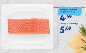 In'S Mercato Filetto di salmone 2 x 125 g offerta