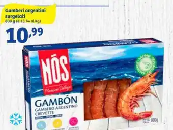 Nós Gamberi argentini surgelati 800 g