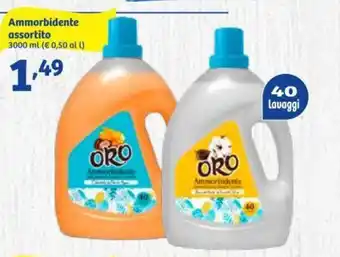 In'S Mercato Oro Ammorbidente assortito 3000 ml offerta