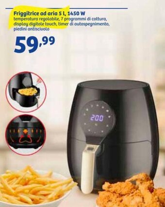 In'S Mercato Friggitrice ad aria 5 L, 1450 W offerta