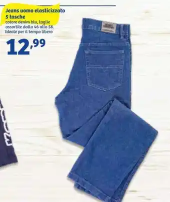 In'S Mercato Jeans uomo elasticizzato 5 tasche offerta