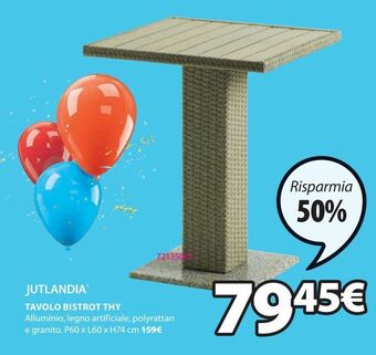JYSK Tavolo bistrot thy offerta