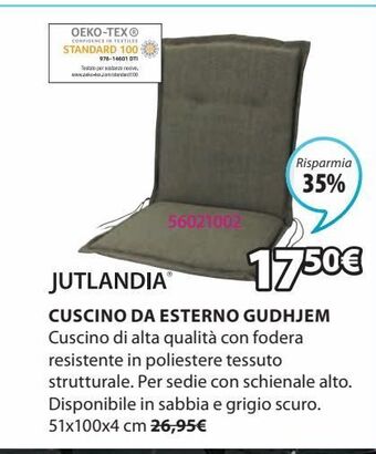 JYSK Cuscino da esterno gudhjem offerta