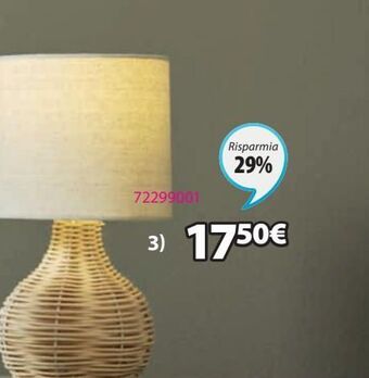 JYSK Lampada da tavolo helmer offerta