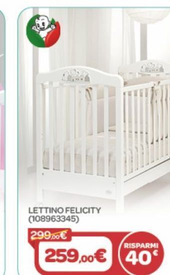 Bimbo Store Lettino felicity offerta