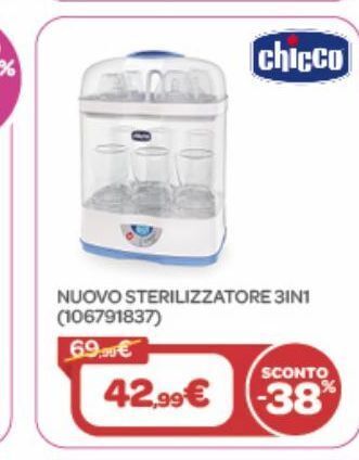 Nuovo sterilizzatore 3in1