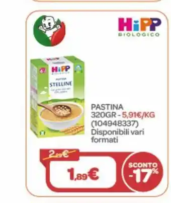 Bimbo Store Pastina hipp 320gr offerta