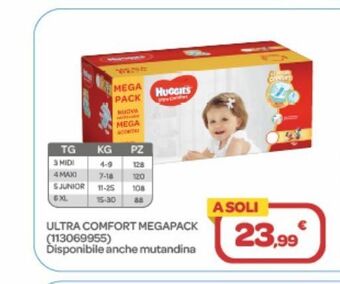 Bimbo Store Ultra comfort megapack huggies offerta