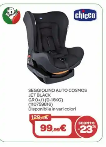 Seggiolino auto cosmos jet black gr 0+/1 (0-18kg)