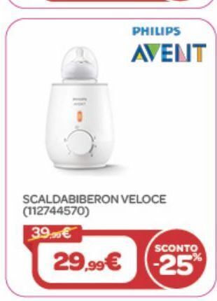 Bimbo Store Scaldabiberon veloce philips offerta