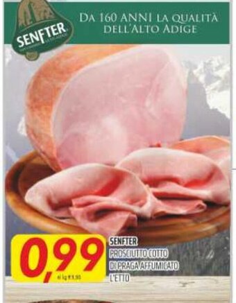 Coop Senfter Prosciutto Cotto Di Praga Affumicato L'Etto offerta