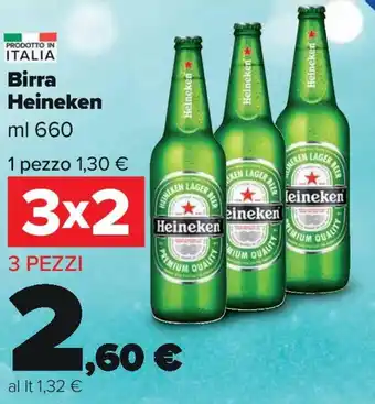 Carrefour Iper Heineken Birra 660 ml offerta