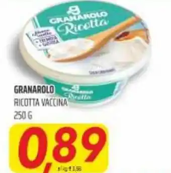 Coop Granarolo Ricotta Vaccina 250g offerta