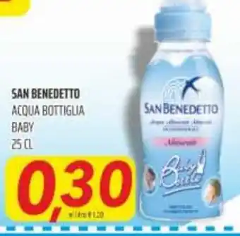 Coop San Benedetto Acqua Bottiglia Baby 25cl offerta