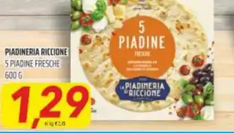 Piadineria Riccione 600g
