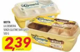 Coop Motta La Cremeria Senza Glutine Vari gusti 500g offerta