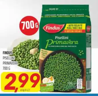 Coop Findus Pisellini Primavera 700g offerta