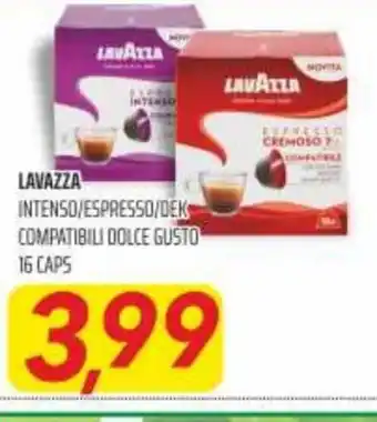 Coop Lavazza Intenso/Espresso/Dek Compatibili Dolce Gusto 16 Caps offerta