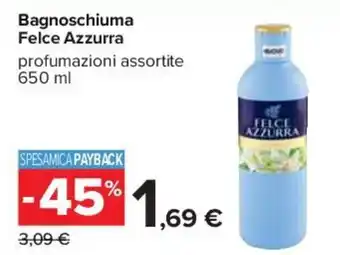 Carrefour Iper Felce Azzurra Bagnoschiuma 650 ml offerta