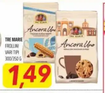Coop Tre Marie Frollini Vari Tapi 300/350 g offerta