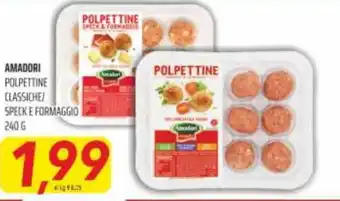 Coop Amadori Polepettine Classiche/Speck E Formaggio 240 g offerta