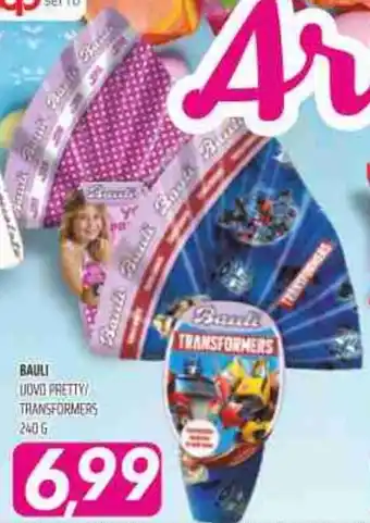 Coop Bauli Uovo Pretty Transformers 240g offerta