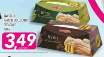 Coop Dal Colle Ramo Di Cioccolato Pistacchio 750g offerta