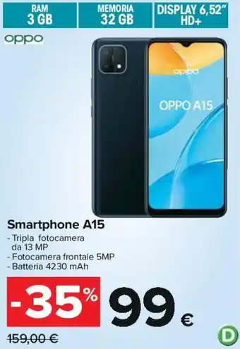 Oppo A15 Smartphone