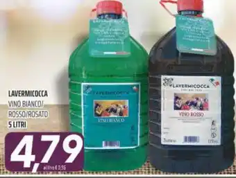 Coop Lavermicocca Vino Blanco/Rosso/Rosato 5 litri offerta
