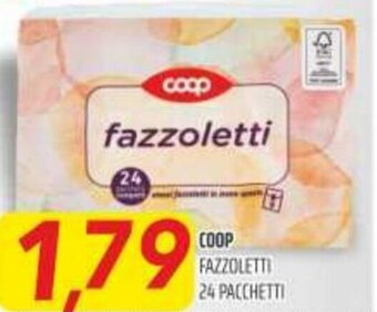 Coop Coop Fazzoletti 24 Pacchetti offerta