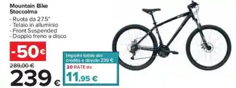 Carrefour Iper Mountain Bike Stoccolma offerta