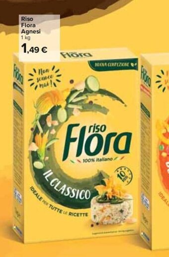 Riso Flora Agnesi 1 kg