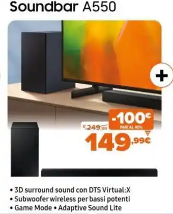 Expert Soundbar A550 offerta