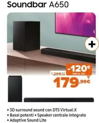 Expert Soundbar A650 offerta