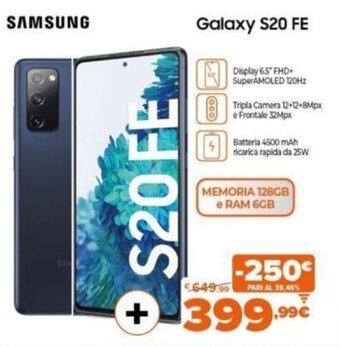 Expert Samsung Galaxy S20 FE offerta