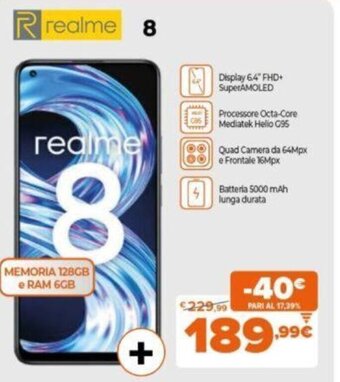 Expert realme 8 offerta