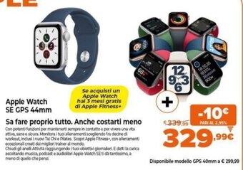 Expert Apple Watch SE GPS 44mm offerta