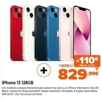 Expert iPhone 13 128gb offerta