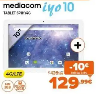 Expert mediacom Tablet SP1HY4G offerta