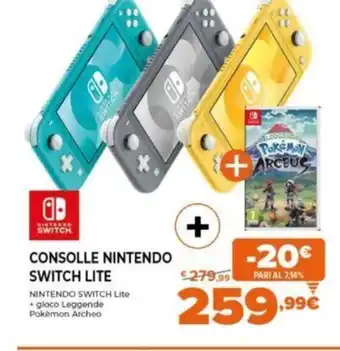 Expert Consolle Nintendo Switch Lite offerta