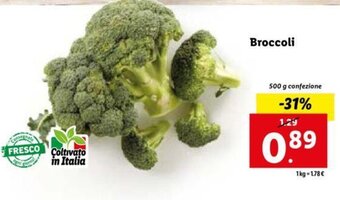 Lidl Broccoli 500 g offerta