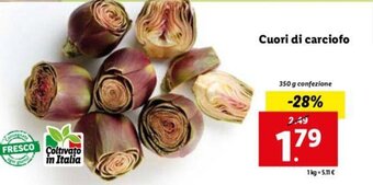Cuori di carciofo 350 g