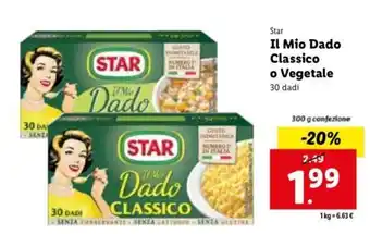 Star Il Mio Dado Classico o Vegetale 30 dadi 300 g