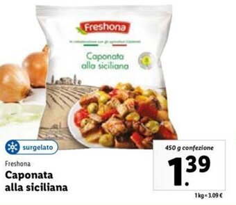 Freshona Caponata alla siciliana 450 g