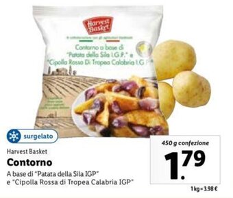 Lidl Harvest Basket Contorno 450 g offerta