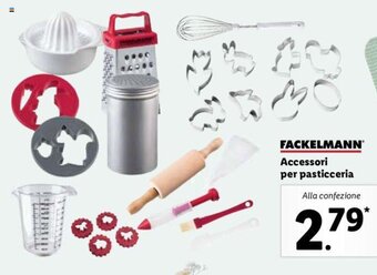 Lidl Fackelmann Accessori per pasticceria offerta