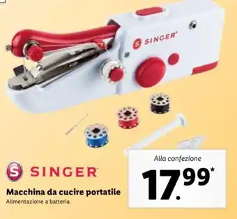Singer Macchina da cucire portatile